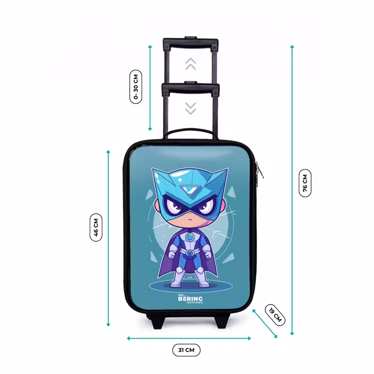 Children's suitcase - Turquoise tornado — 3