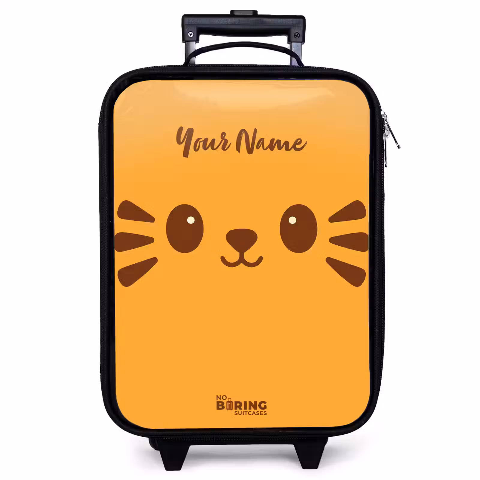 Children's suitcase - Kawai - Tiger - Orange — 1