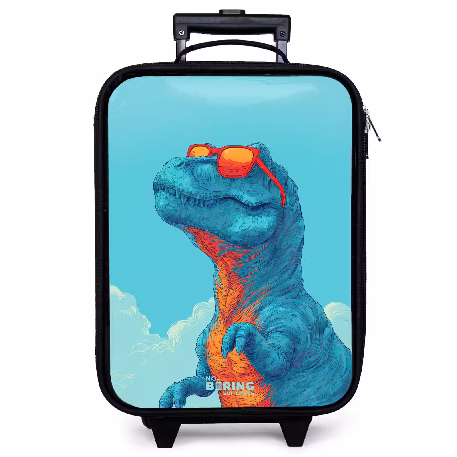 Children's suitcase - Dino with sunglasses — 1
