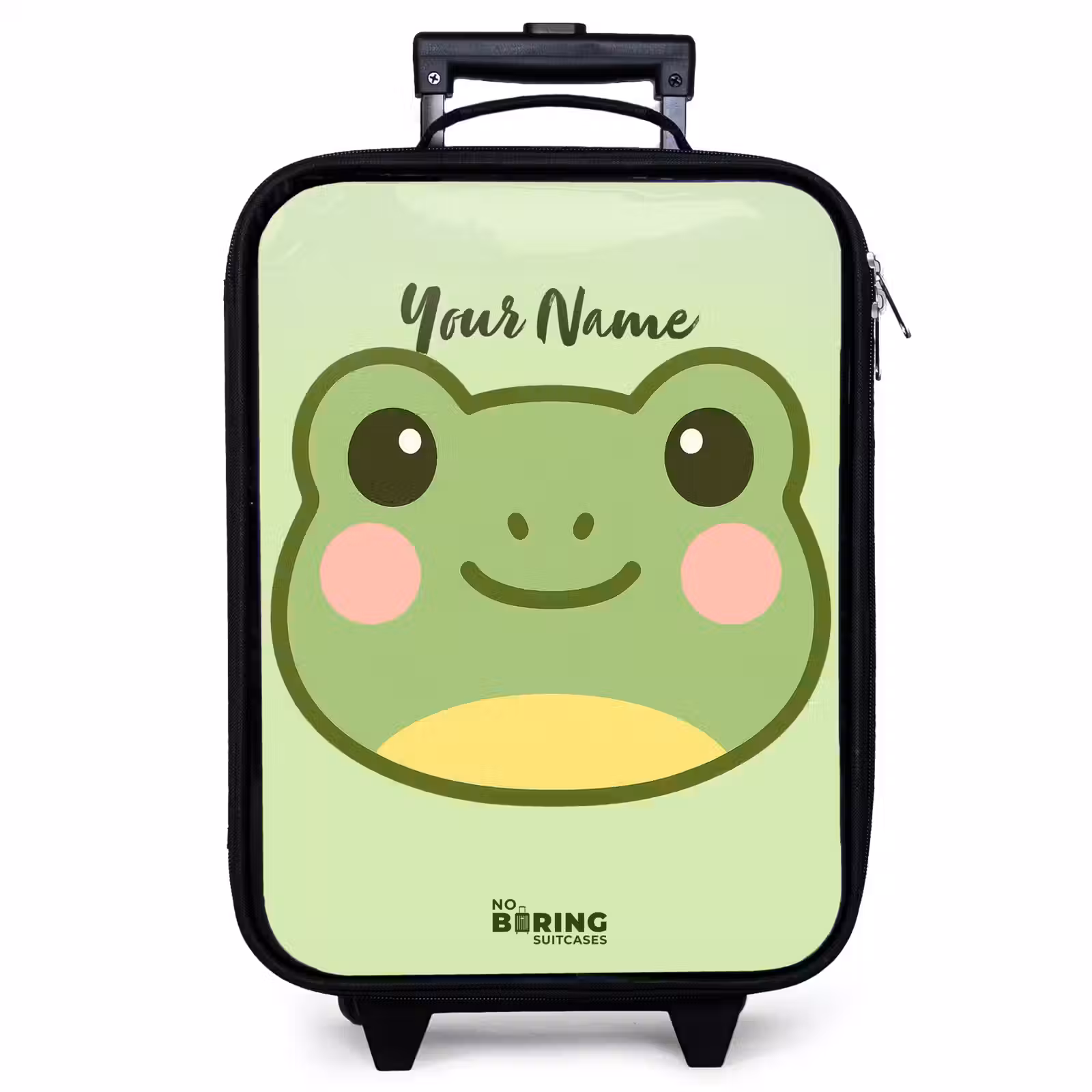 Children's suitcase - Kawai - Frog - Green — 1