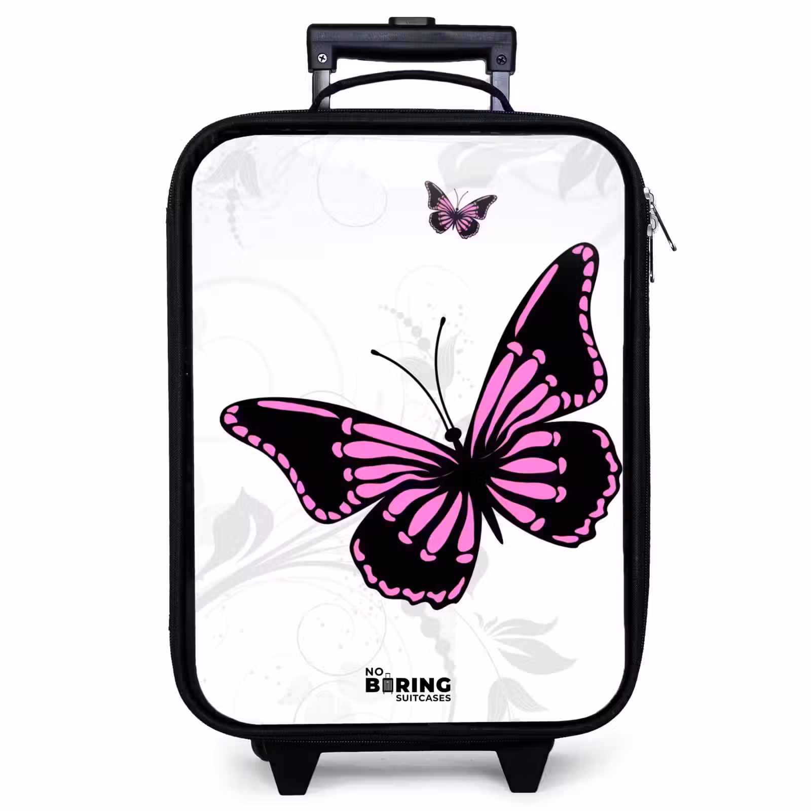 Children's suitcase - Magenta monarch — 1