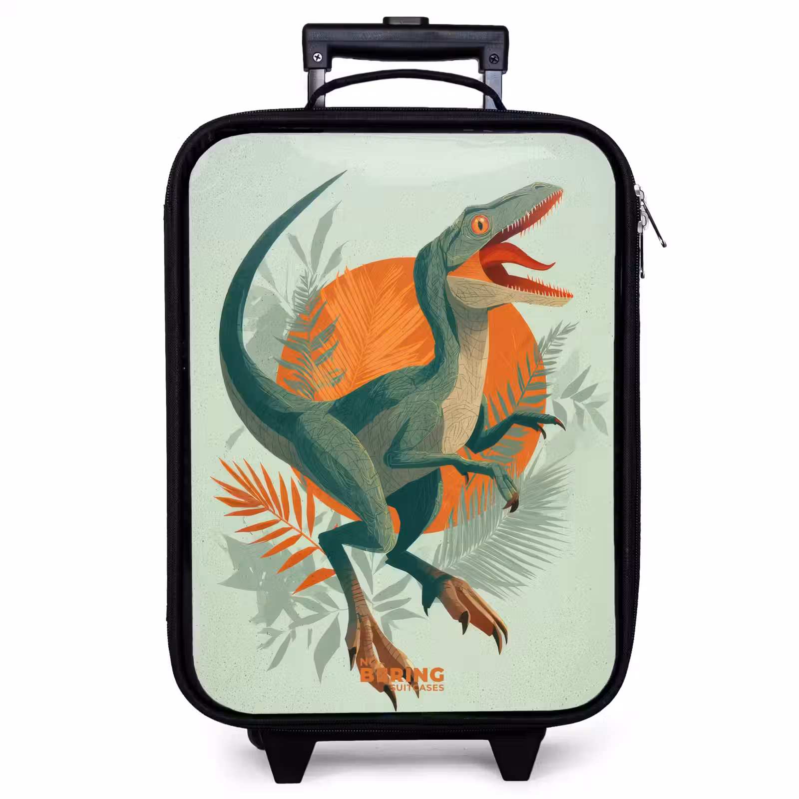 Children's suitcase - Prowling hunter with leaves — 1