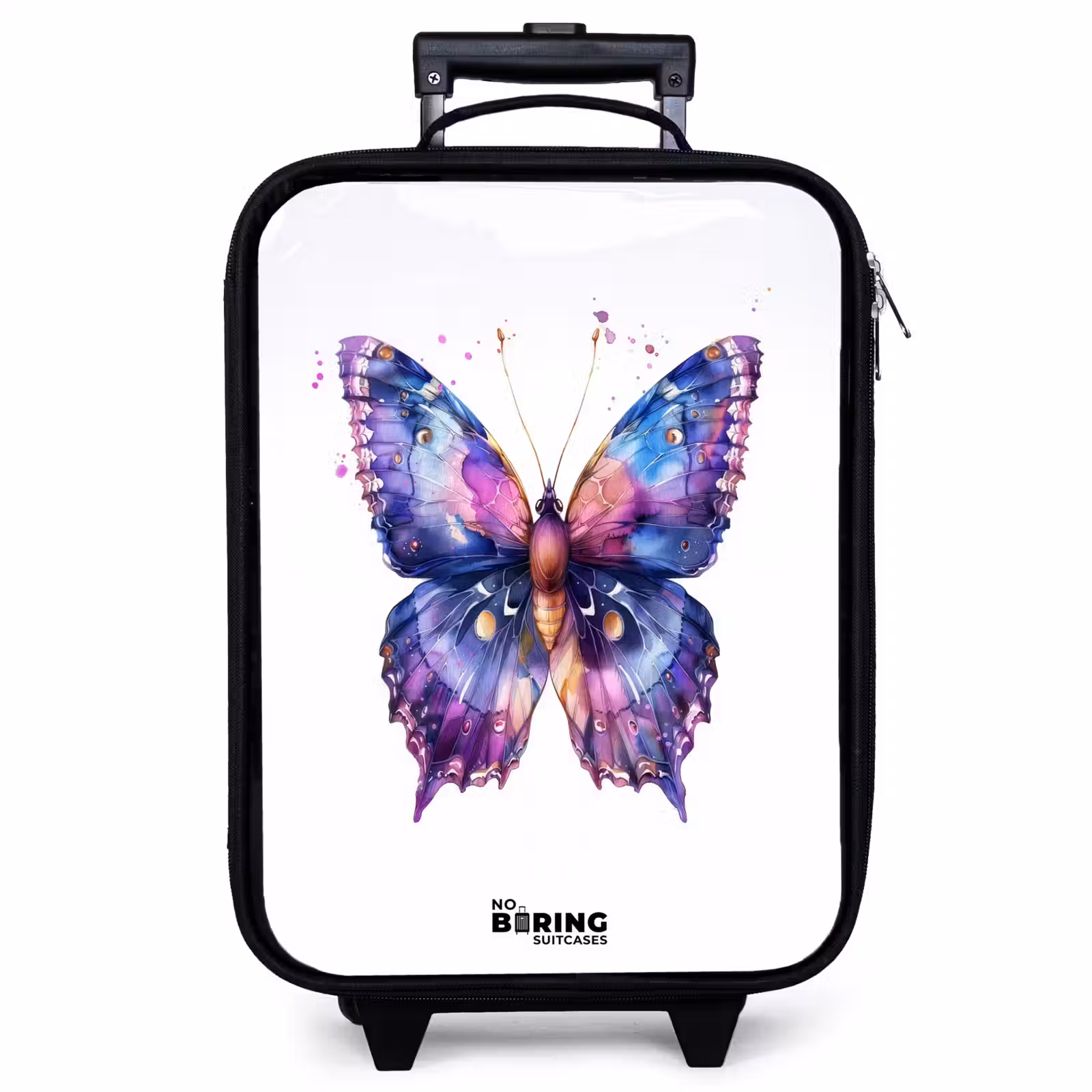 Children's suitcase - Purple splendor butterfly — 1