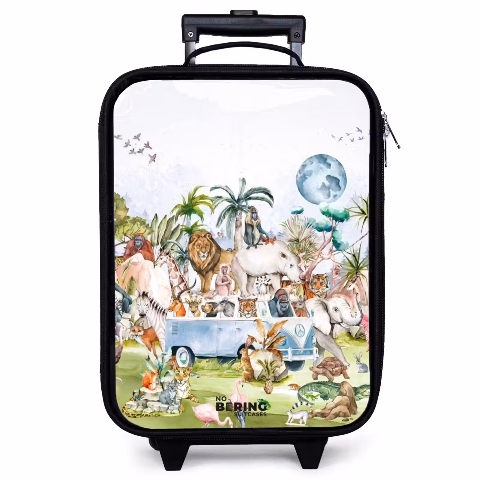 Children's suitcase - Van full of animals — 1