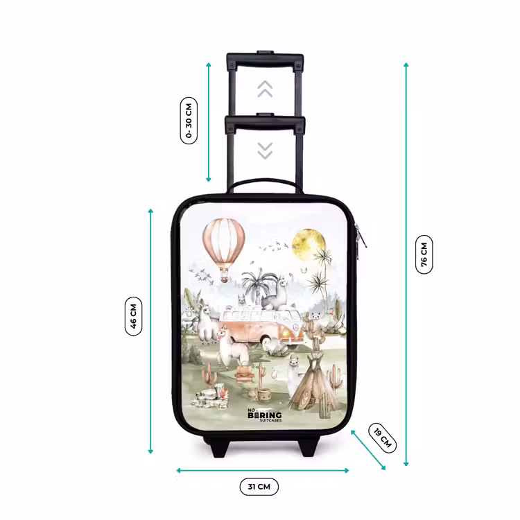 Children's suitcase - Alpaca adventure — 3