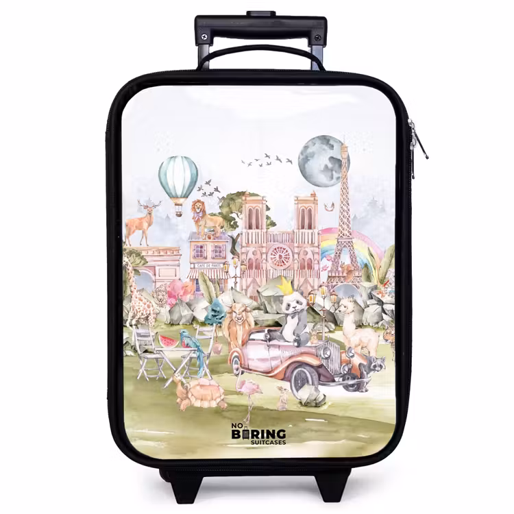 Children's suitcase - Animal fantasy city — 1