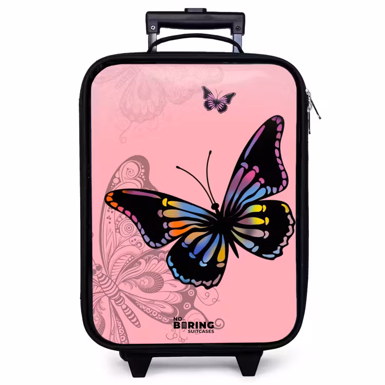 Children's suitcase - Bubblegum butterfly — 1