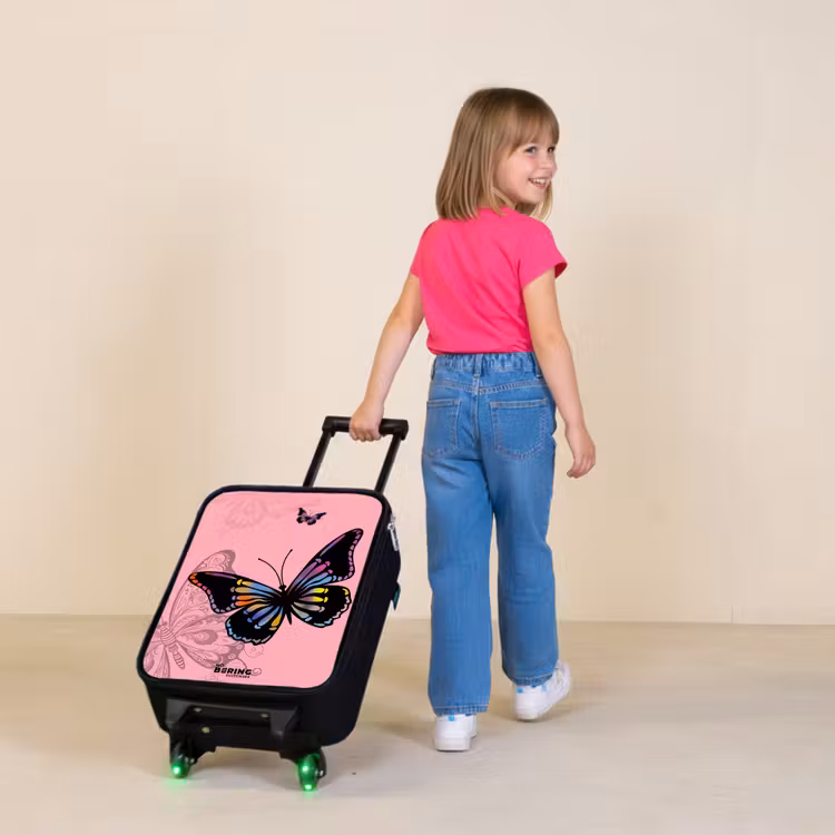 Children's suitcase - Bubblegum butterfly — 2