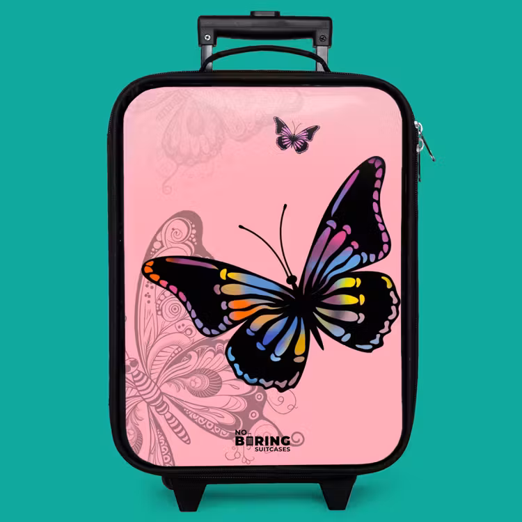 Children's suitcase - Bubblegum butterfly — 4