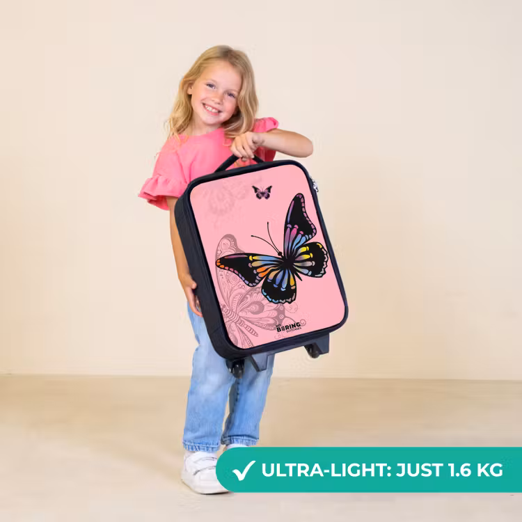 Children's suitcase - Bubblegum butterfly — 5