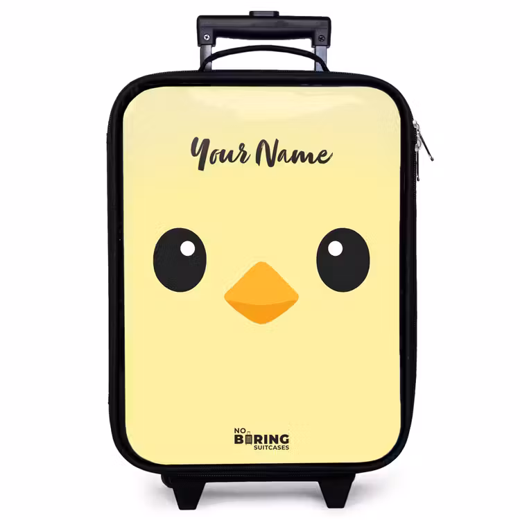 Children's suitcase - Kawai - Chick - Yellow — 1
