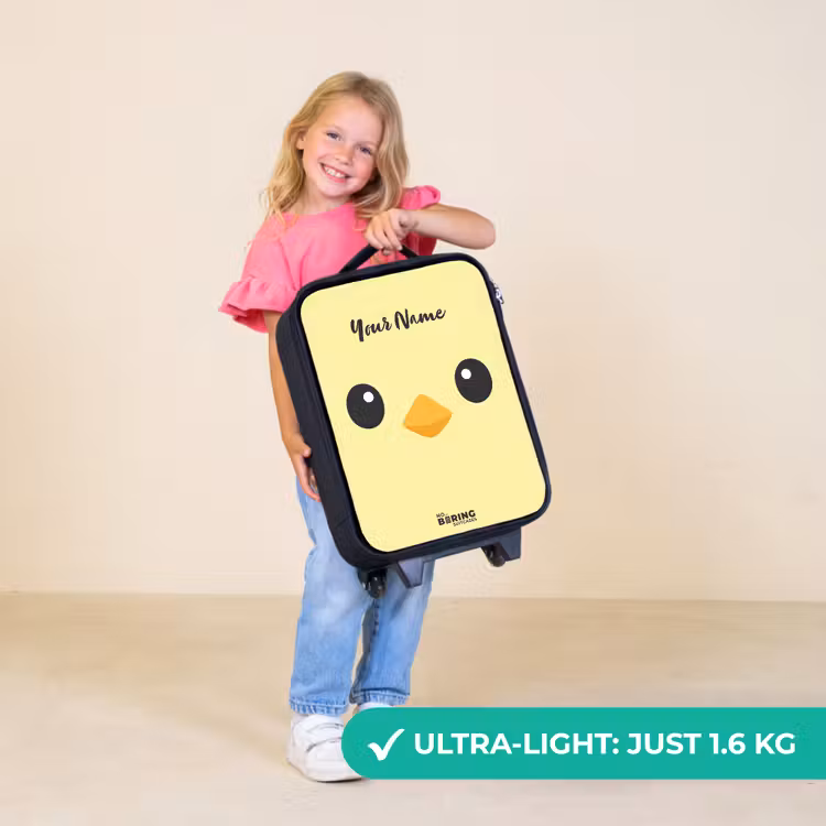 Children's suitcase - Kawai - Chick - Yellow — 5