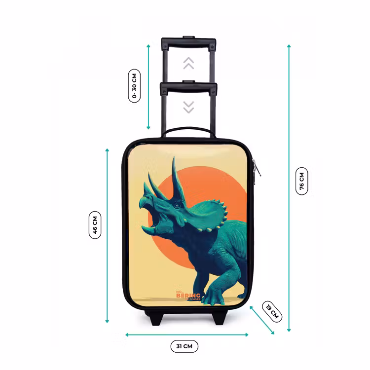 Children's suitcase - Horn warrior in the sun — 3