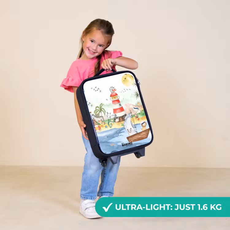 Children's suitcase - Lighthouse with all the animals — 3