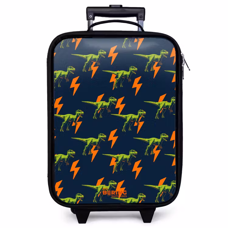 Children's suitcase - Lightning-fast raptors — 1
