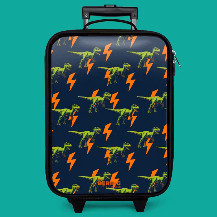 Children's suitcase - Lightning-fast raptors — 4