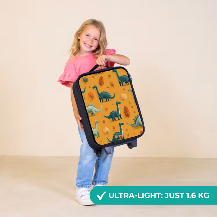 Children's suitcase - Long necks in autumn landscape — 5