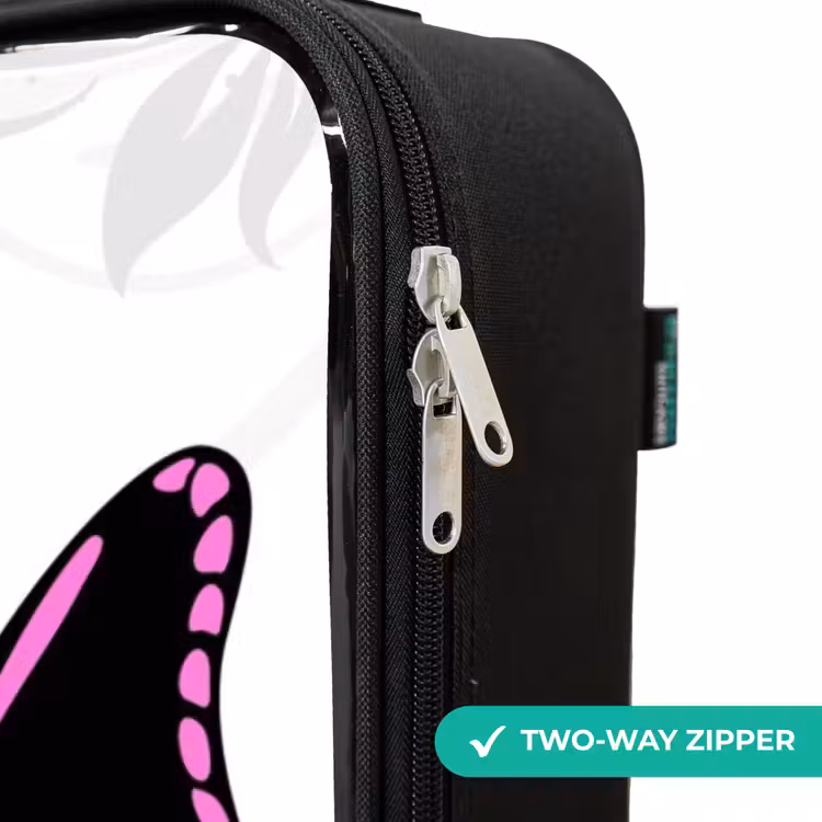 Children's suitcase - Magenta monarch — 6