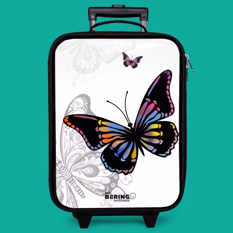 Children's suitcase - Petal papillon — 4