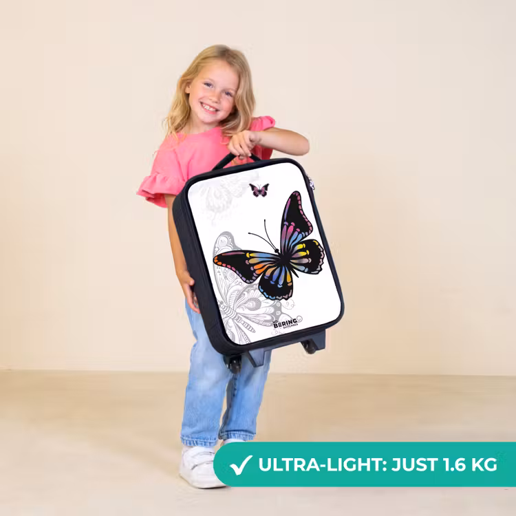 Children's suitcase - Petal papillon — 5