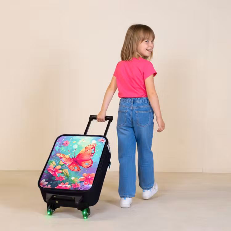 Children's suitcase - Stunning butterfly — 2