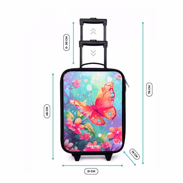 Children's suitcase - Stunning butterfly — 3