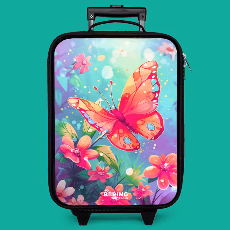 Children's suitcase - Stunning butterfly — 4