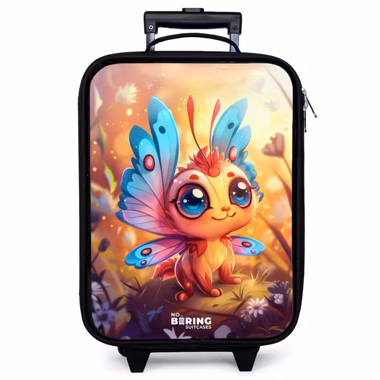 Children's suitcase - Valerio butterfly-like — 1