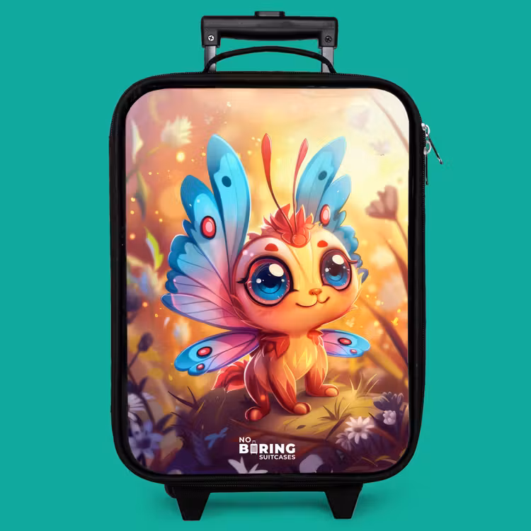 Children's suitcase - Valerio butterfly-like — 4