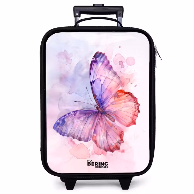 Children's suitcase - Watercolor aurora — 1
