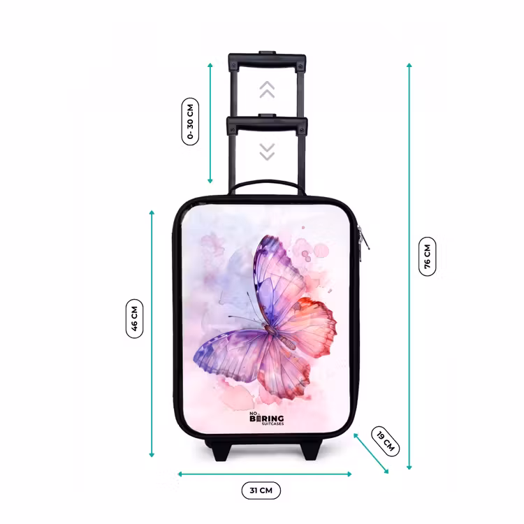 Children's suitcase - Watercolor aurora — 3