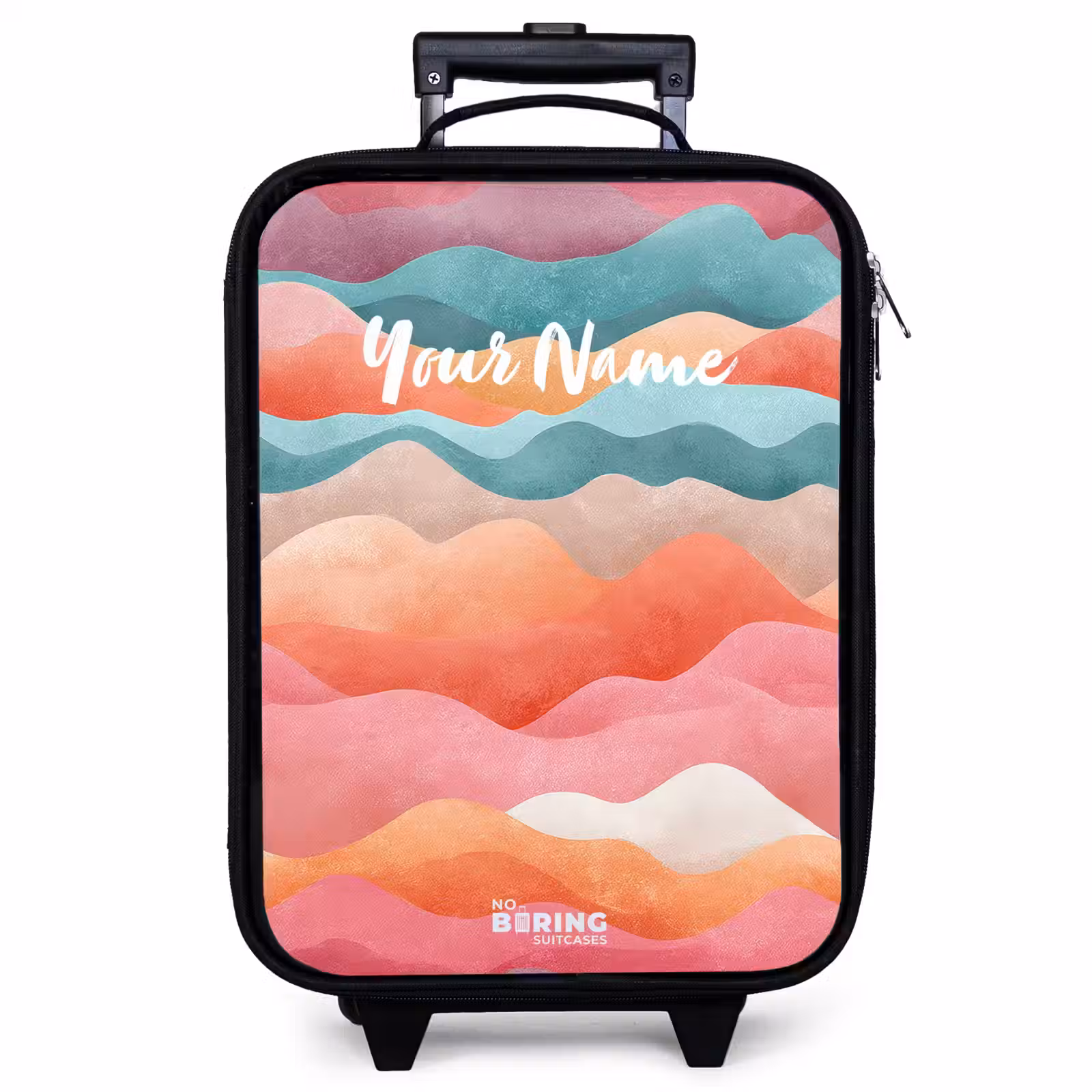 Children's suitcase - Abstract waves — 1
