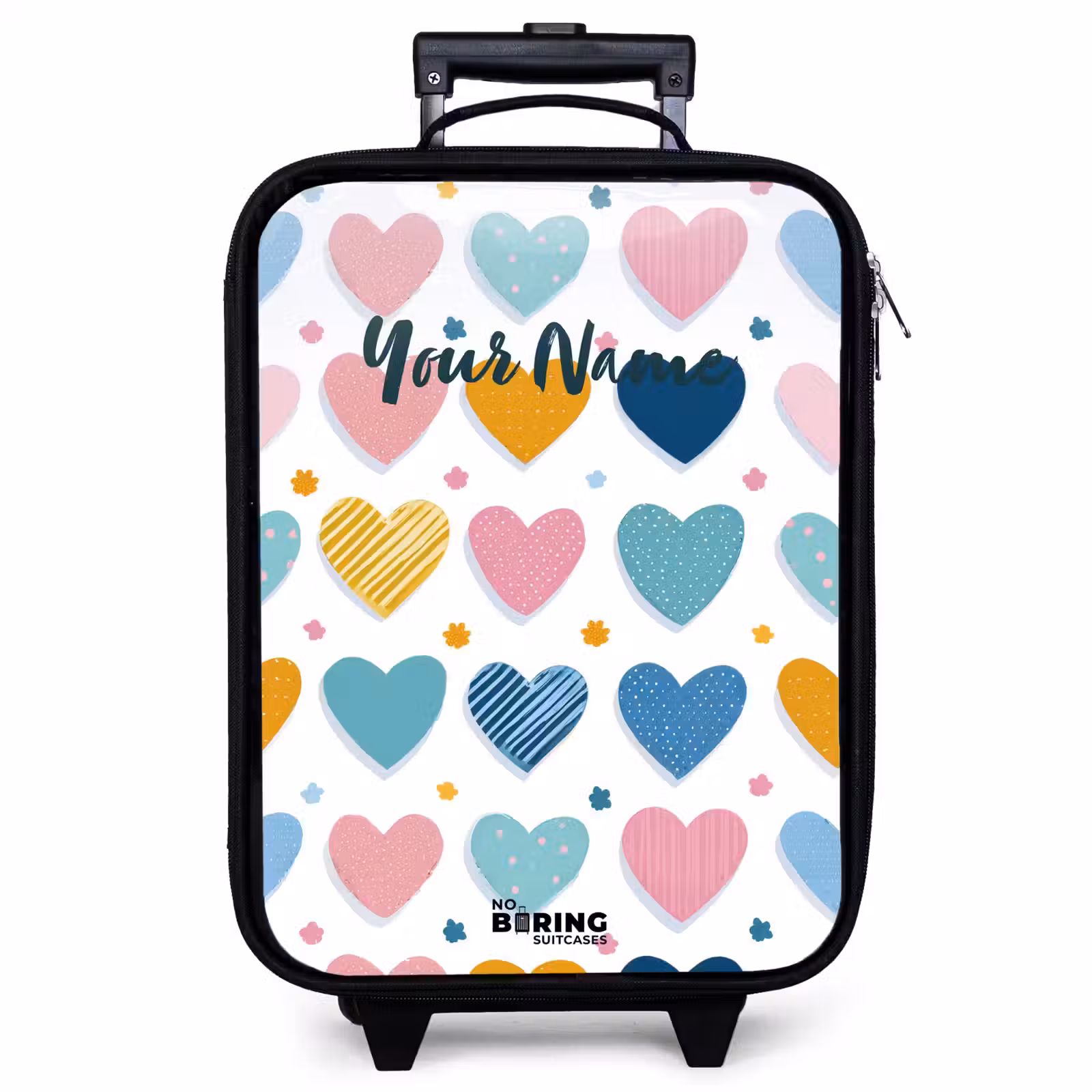 Children's suitcase - Heart pattern — 1