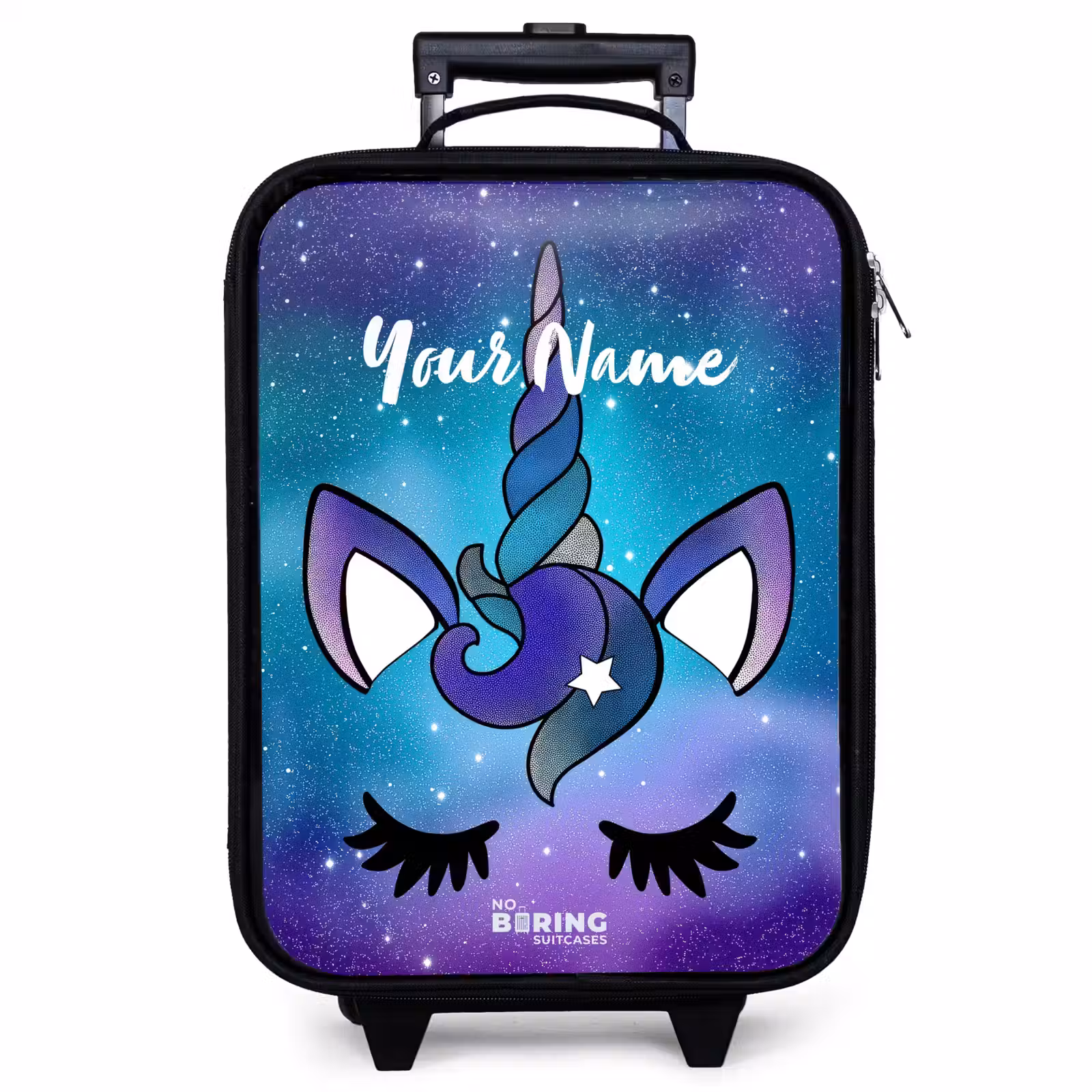 Children's suitcase - Purple unicorn — 1