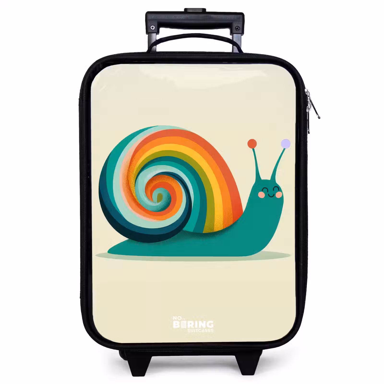 Children's suitcase - Snail - Rainbow - Colorful — 1