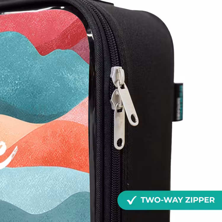 Children's suitcase - Abstract waves — 6