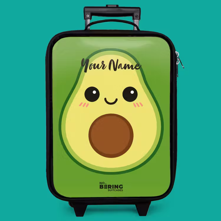 Children's suitcase - Kawai - Avocado - Green — 4