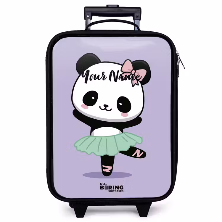 Children's suitcase - Kawai - Ballet - Panda — 1