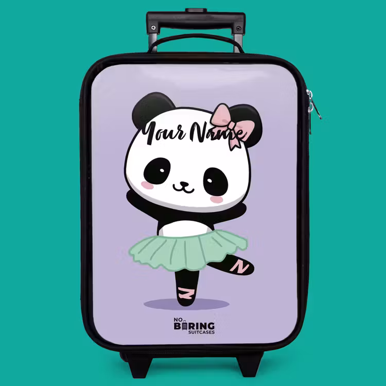 Children's suitcase - Kawai - Ballet - Panda — 4