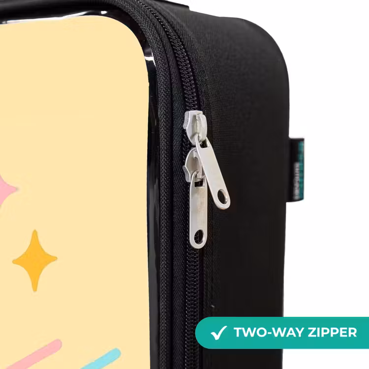 Children's suitcase - Kawai - Penguin - Roller skates — 6