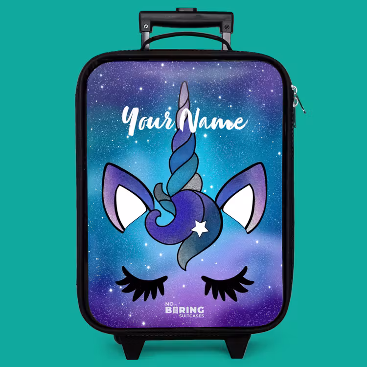 Children's suitcase - Purple unicorn — 4