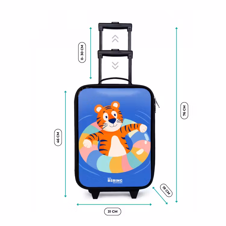 Children's suitcase - Tiger - Swimming Band - Water — 3