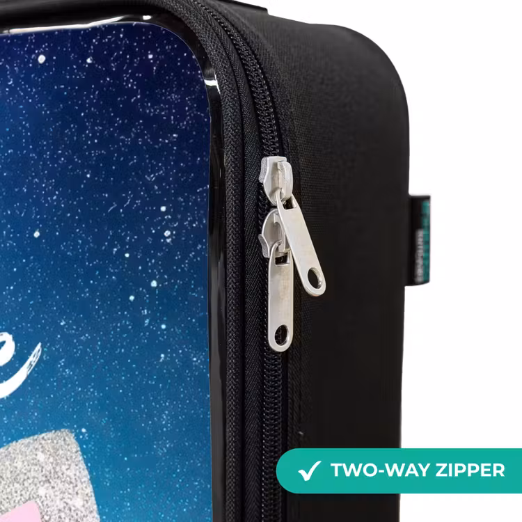 Children's suitcase - Unicorn on a starry sky background — 6