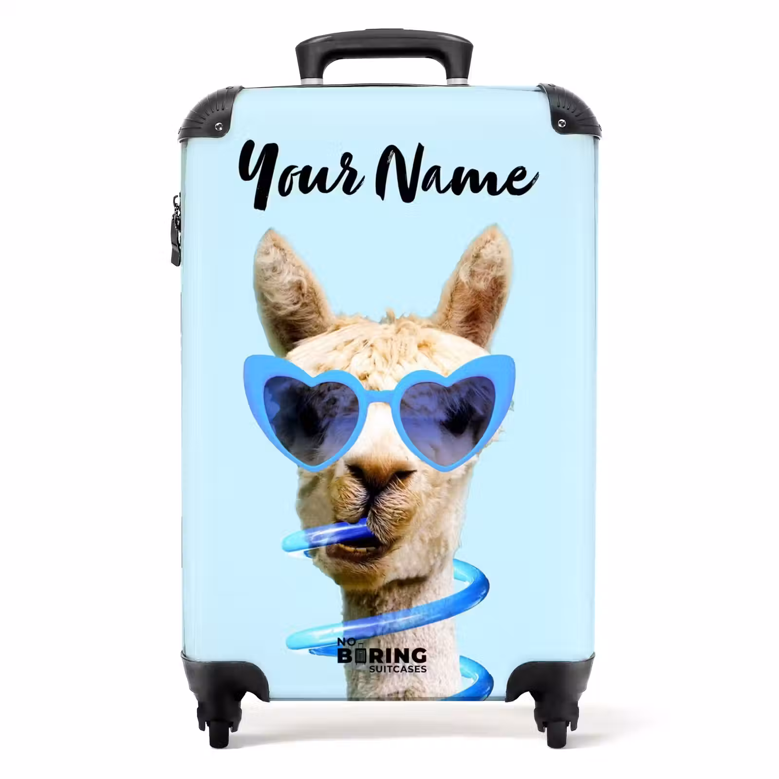 Suitcase with name - Allard Alpaca — 1