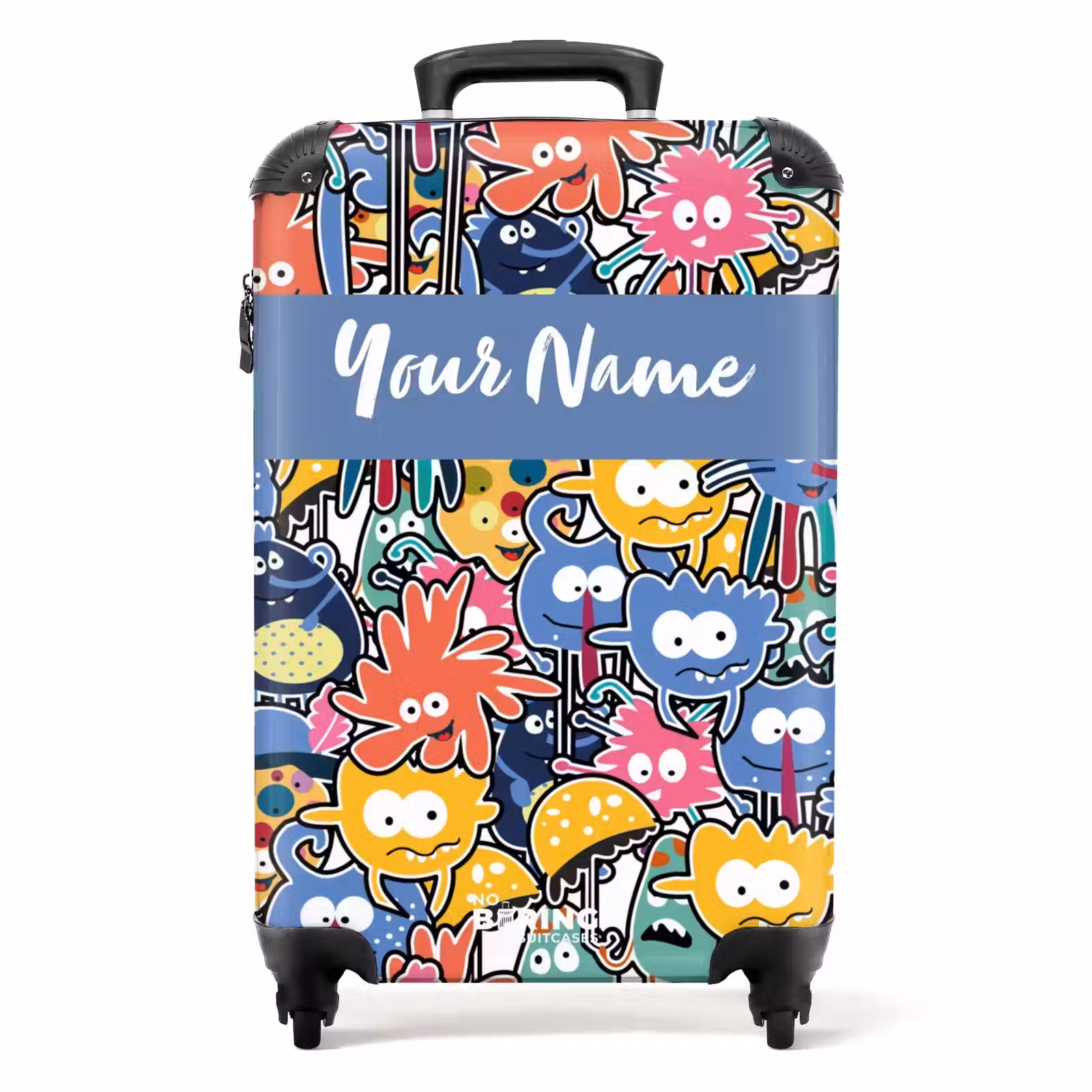 Suitcase with name - Beasts with Big Eyes — 1