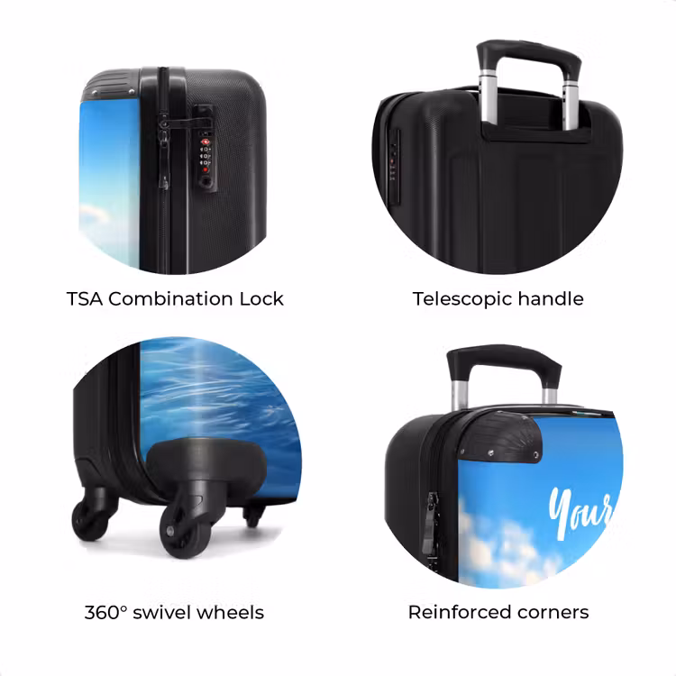 Suitcase with name - Frosty — 8