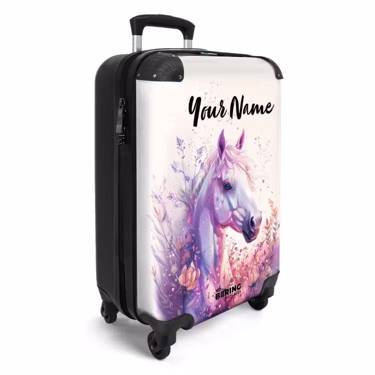 Suitcase with name - Pearl-like Pony — 2