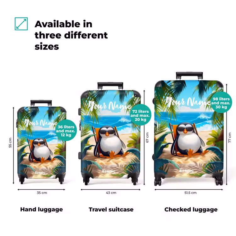 Suitcase with name - Pingo de Janeiro — 3