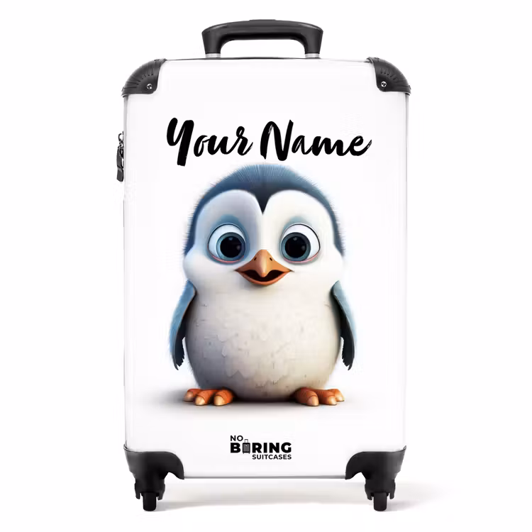 Suitcase with name - Pippin penguin — 1