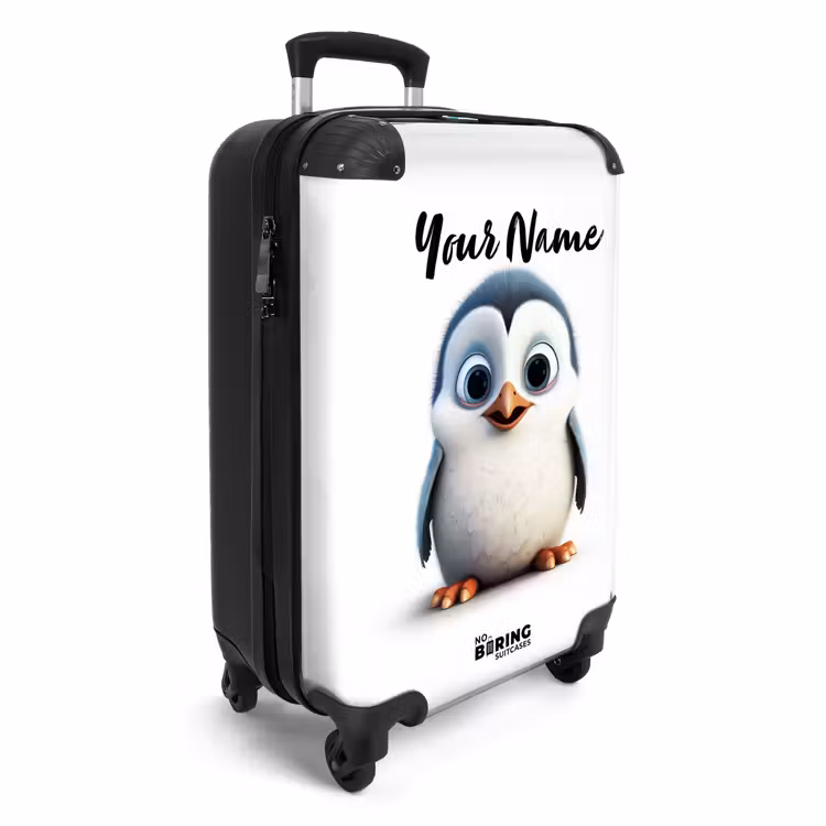 Suitcase with name - Pippin penguin — 2